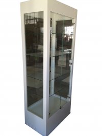 C4display Glass And Wood Display Cabinet